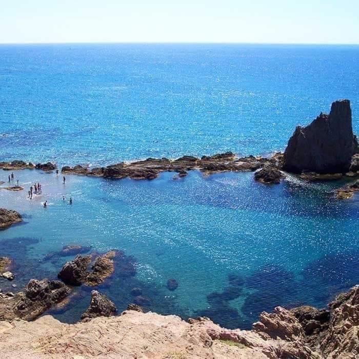 Atico Penthouse Apartman Roquetas de Mar Kültér fotó